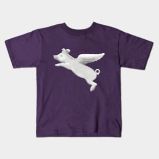 When Pigs Fly Too Kids T-Shirt